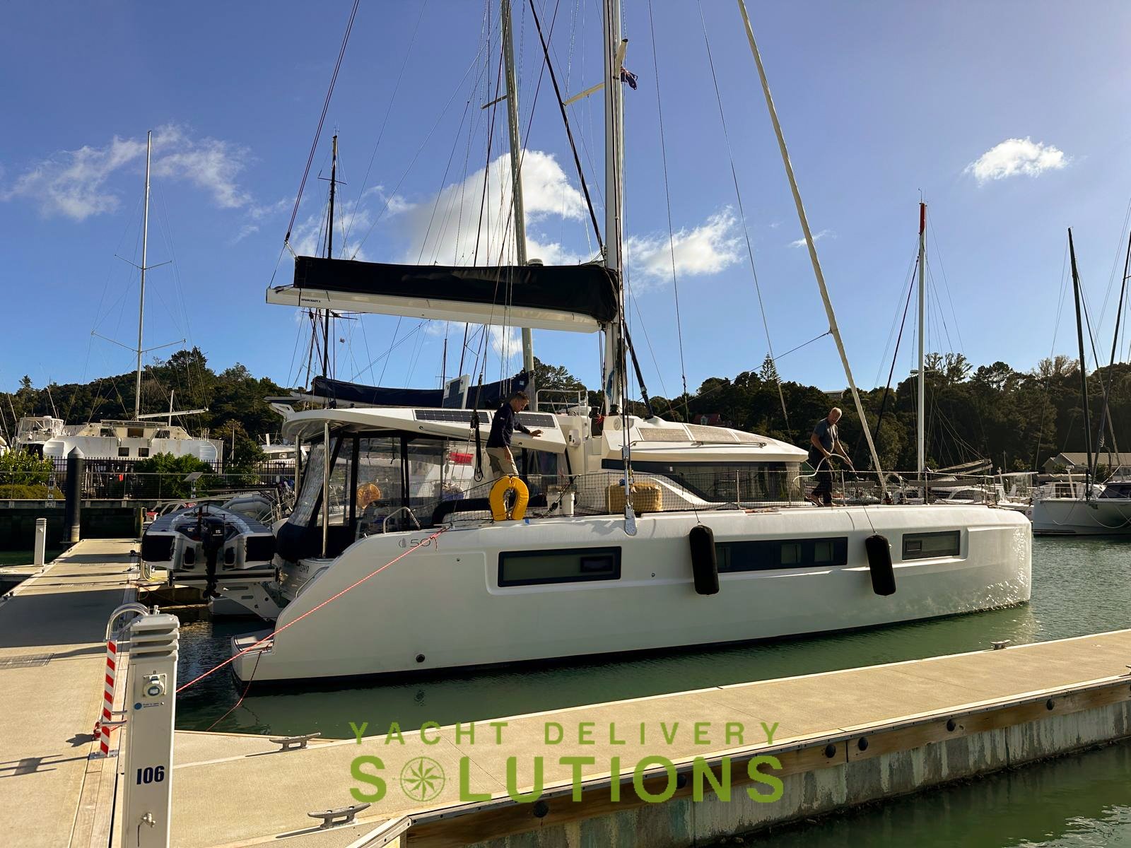 Lagoon 50 yacht delivery solutions from Auckland to fiji