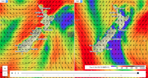 Tasman sea GRIB file for yacht delivery