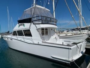 Game fishing boat in Brisbane